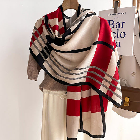 Herbst und Winter Schal Schal Warm Talma