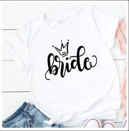Braut Stamm T-shirt Maid Of Honor Bachelorette Party T