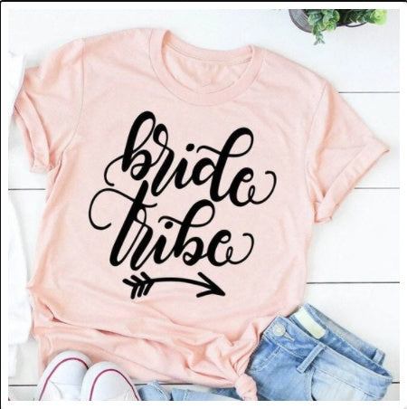 Braut Stamm T-shirt Maid Of Honor Bachelorette Party T