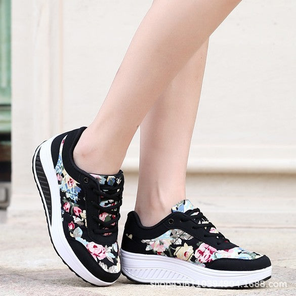 Swing Schuhe Plateau Sneaker Laufschuhe