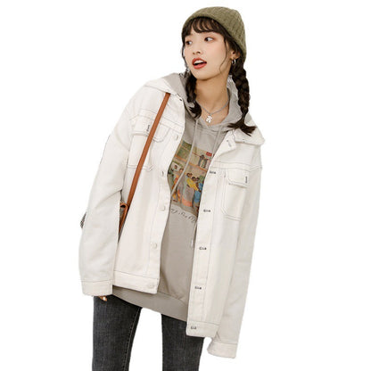 Casual Jacke Lose Alle Match Denim Jacke Frauen