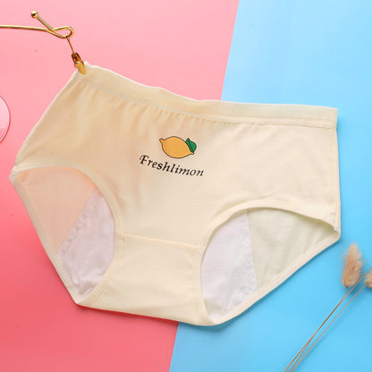 Cartoon Physiologische Hosen Damen Baumwollunterwäsche