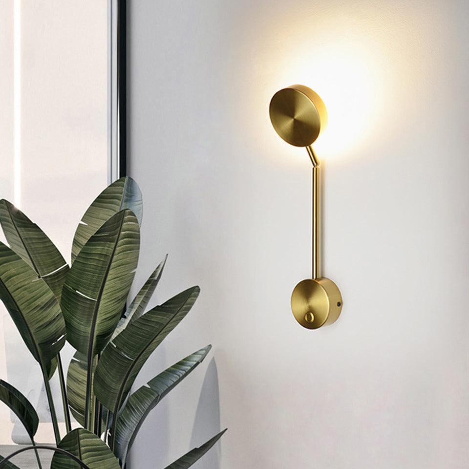 Nachttischlampe Wandleuchte Drehschlüssellampe Wandleuchte Hintergrund Wanddekoration