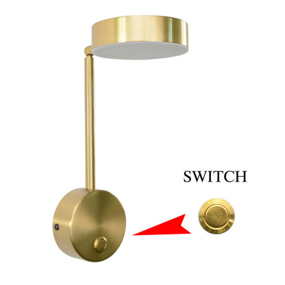 Nachttischlampe Wandleuchte Drehschlüssellampe Wandleuchte Hintergrund Wanddekoration