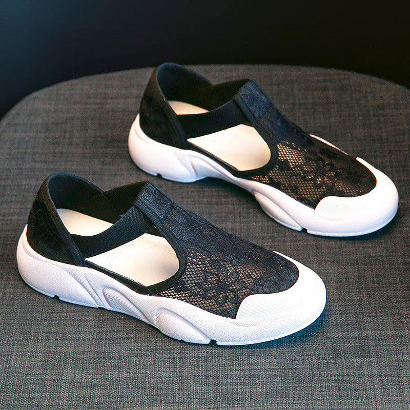 Fisherman Sandal Damen Sommer Muffin Plateau Atmungsaktiv Lässig Flach Fischerschuh Damen