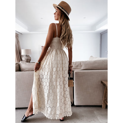 Lässiger Jumpsuit mit Sling-Nähten und hohlem Jumpsuit