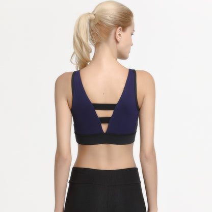 Doppelseitig tragbarer Sport-BH Damen Nicht-drahtlose Sportunterwäsche Laufen Fitness Yoga Kleidung