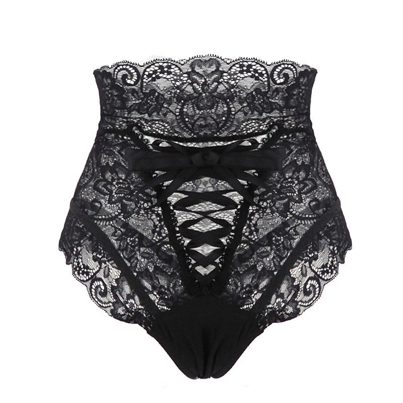 HighWaist Spitzenhöschen Tangas Damen Unterwäsche Dessous
