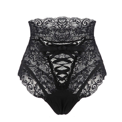 HighWaist Spitzenhöschen Tangas Damen Unterwäsche Dessous