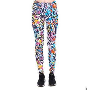 Wilde bunte Leggings