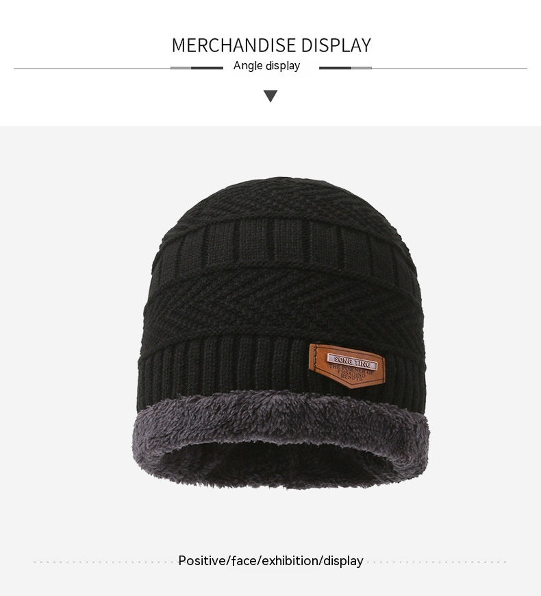 Herren Winter Set – Schal, Mütze & Handschuhe, Fleecefutter, 3-teilig
