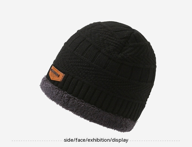 Herren Winter Set – Schal, Mütze & Handschuhe, Fleecefutter, 3-teilig