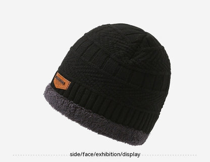 Herren Winter Set – Schal, Mütze & Handschuhe, Fleecefutter, 3-teilig