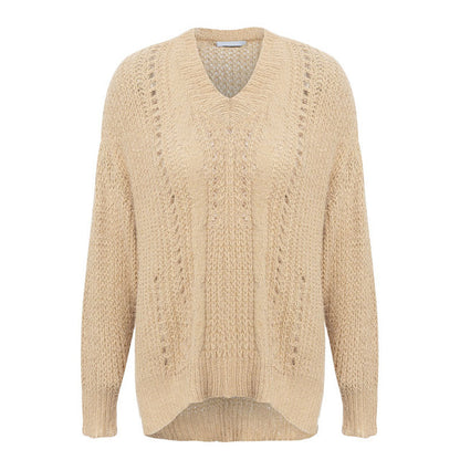 Hohlpullover Pullover Strickpullover