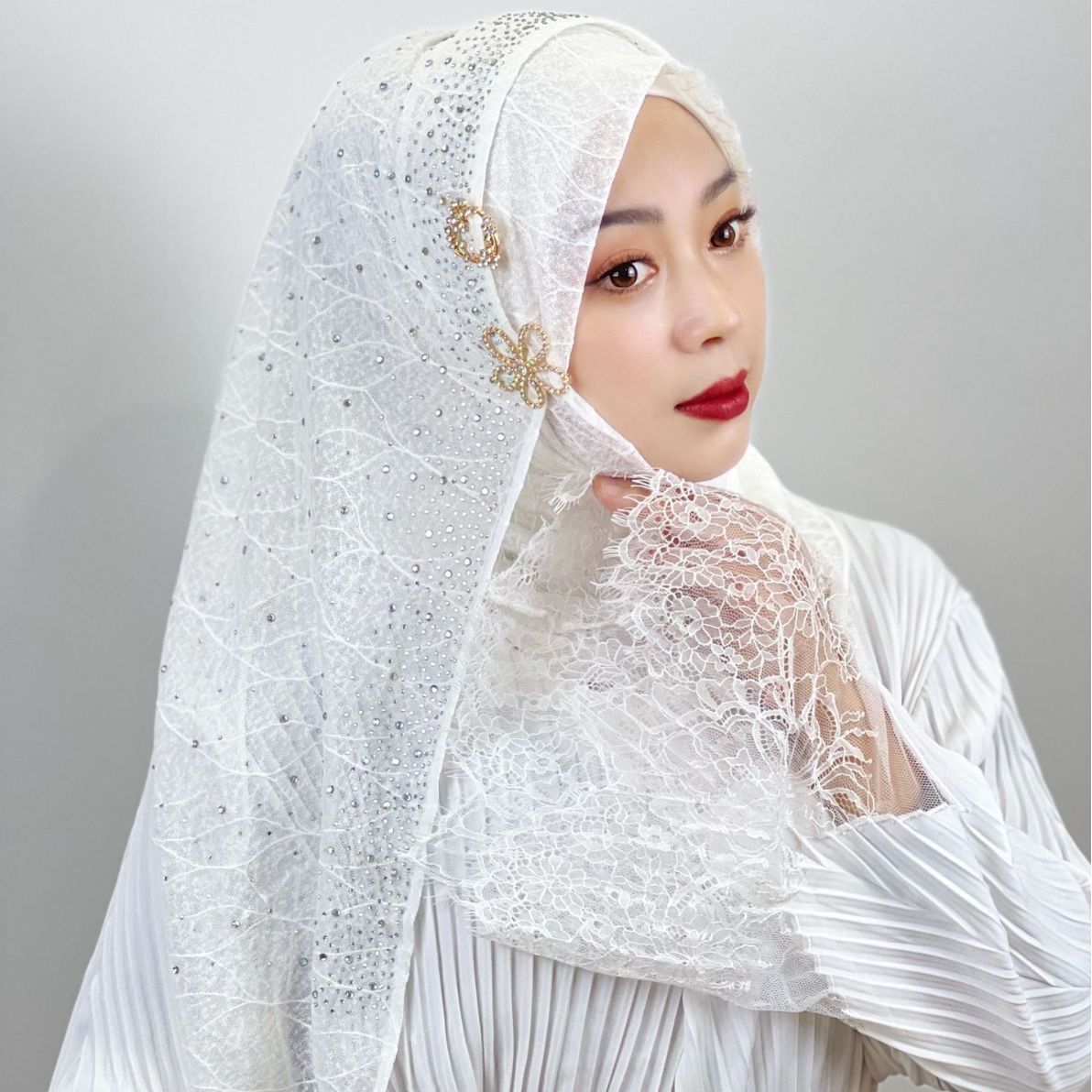 Damenschal Light Diamond Baotou Schal