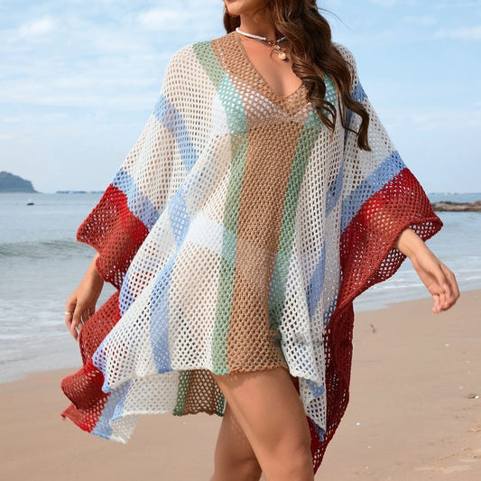 Lockere Bikinibluse in Übergröße für Damen