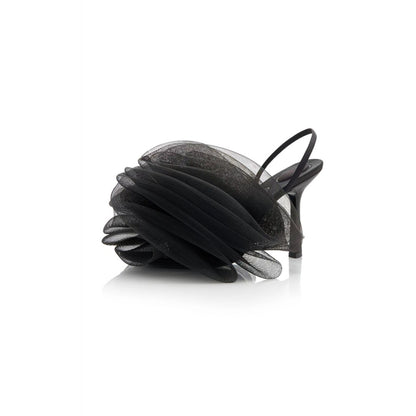 Mesh Badekugel Blume Knöchelriemen Stilettos High Heels