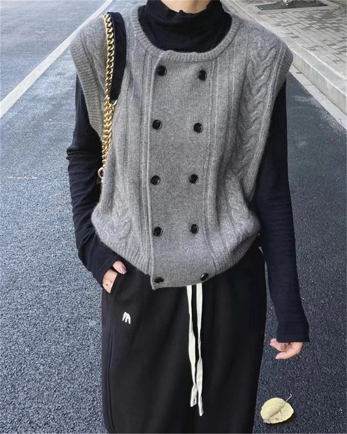 Chinesischen Stil Pullover Weste Strickjacke Frauen