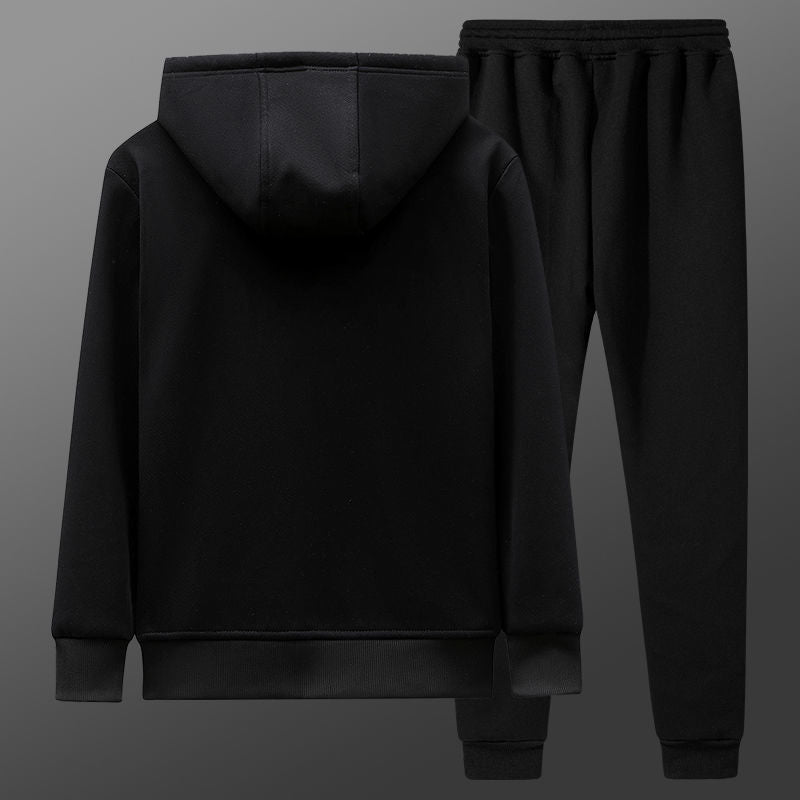 Herren Sportanzug 2-teilig – Freizeit Trainingsanzug mit Shorts