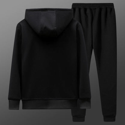 Herren Sportanzug 2-teilig – Freizeit Trainingsanzug mit Shorts