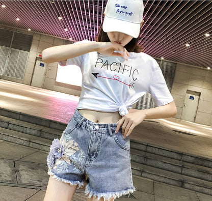 Damen Jeansshorts