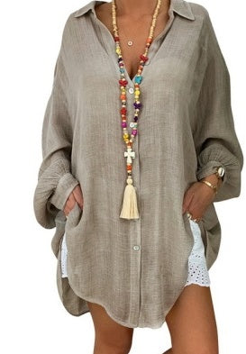 Frauen Shirts Casual Zerrissene Weibliche bluse