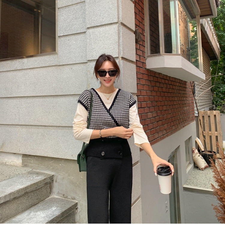 Strickjacke Pullover Weste Frauen Oberbekleidung Top