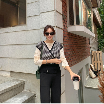 Strickjacke Pullover Weste Frauen Oberbekleidung Top