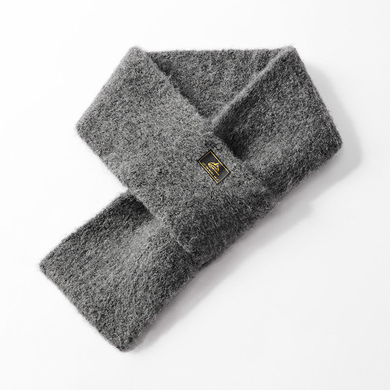 Herren Outdoor Schal – Gepolsterter Winterschal aus Acryl