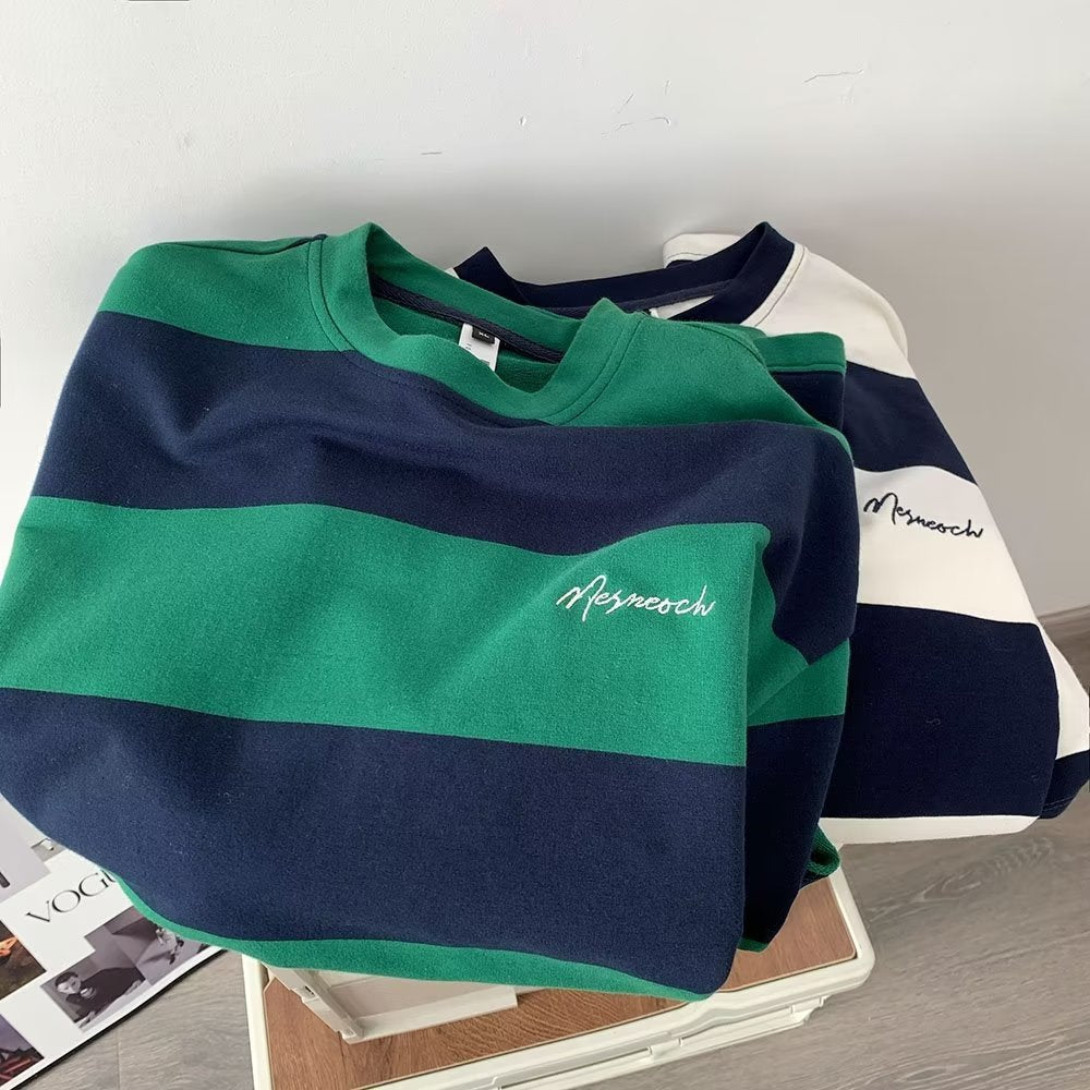 Locker geschnittenes Halbarm-Shirt im japanischen Stil – Ideal für den Sommer