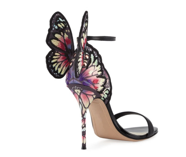 Schwarze All-Match-Sandalen mit hohen Absätzen und Stilettos für Damen