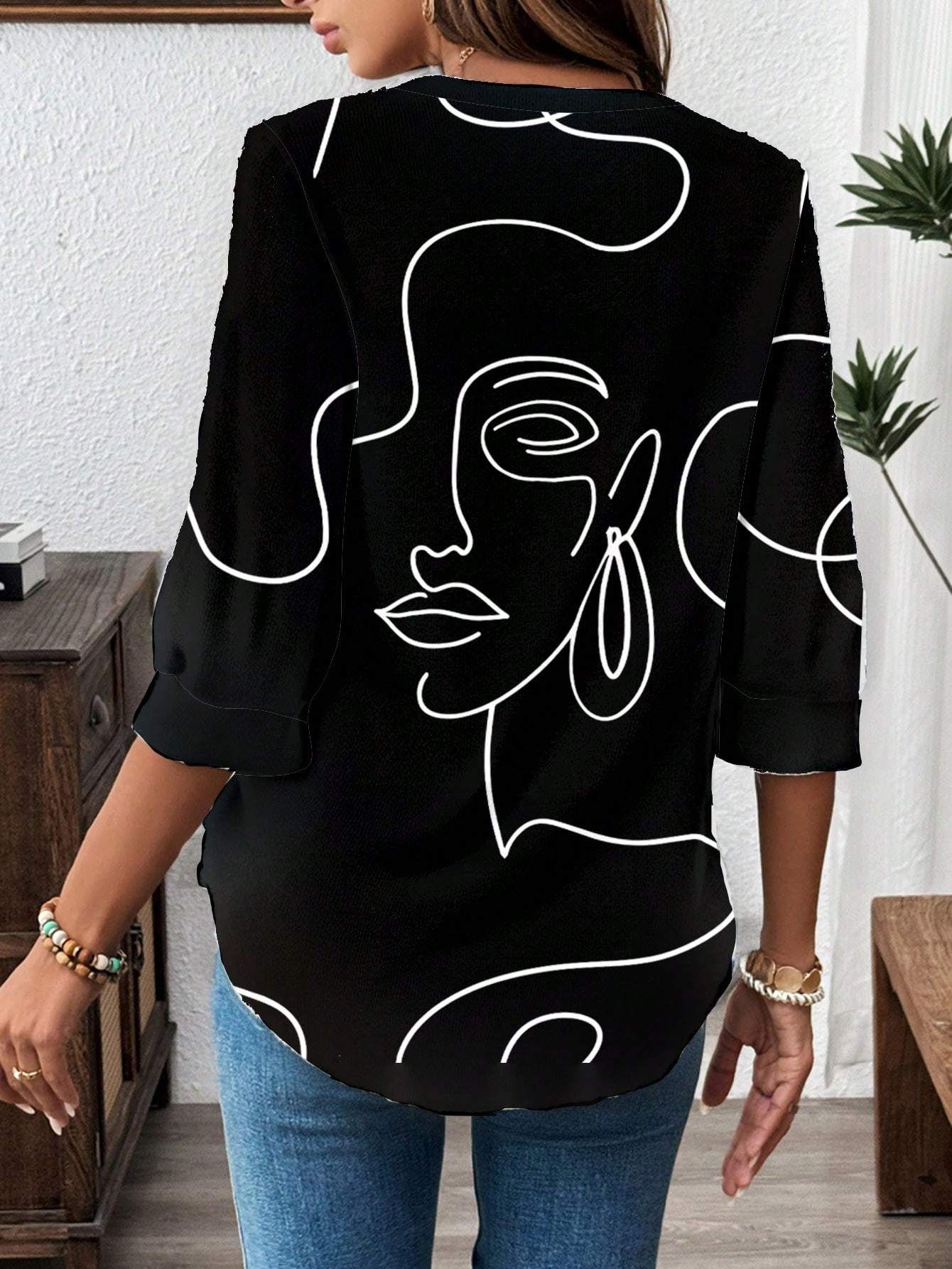 Damen Kleidung Damen Casual Büro Bluse