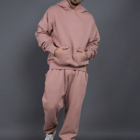 Herren Freizeitanzug – Kapuzenpullover & Jogginghose aus Baumwolle