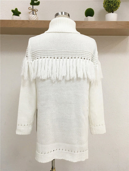 Damen Pullover Rollkragenpullover