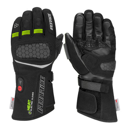 Beheizbare Touchscreen-Fahrradhandschuhe für Winterfahrten