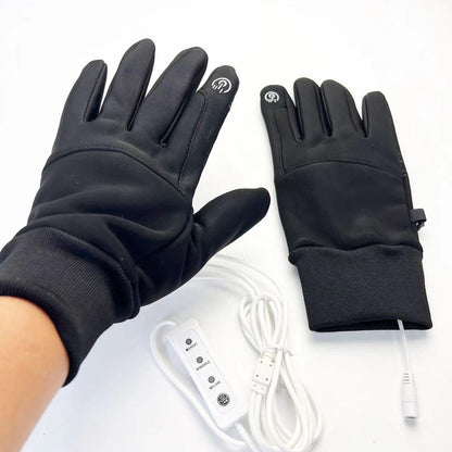 USB Beheizbare Handschuhe mit Touchscreen und Wasserschutz