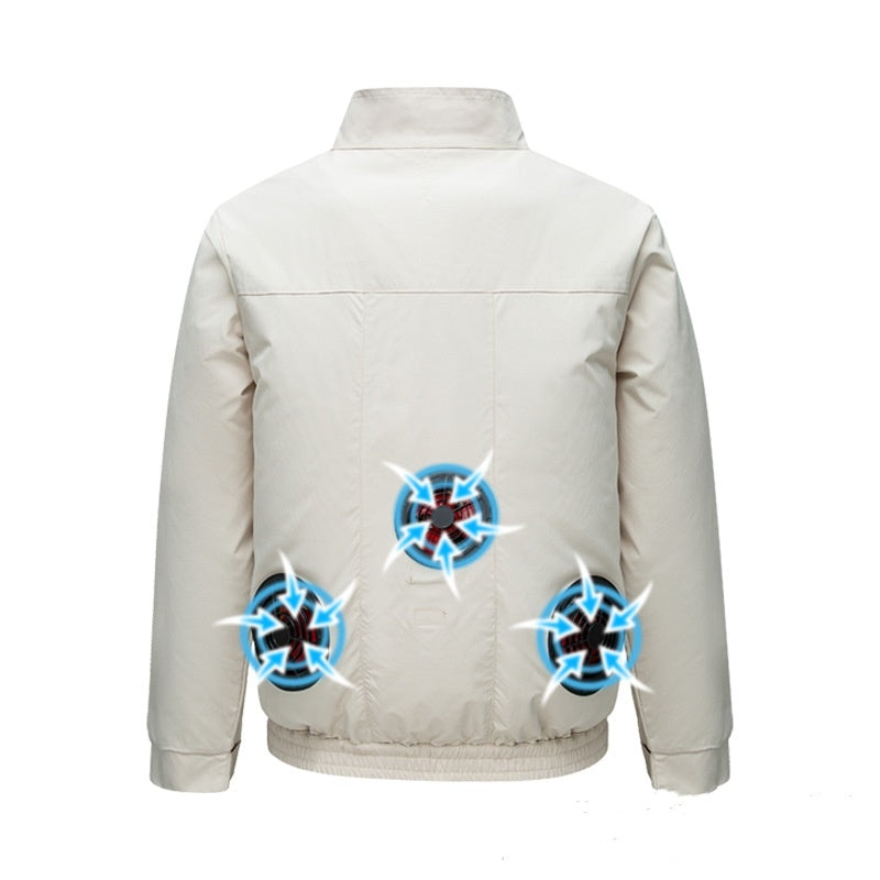 Sommer-Arbeitsjacke mit Ventilationsöffnungen – Für Outdoor & Klimazonen