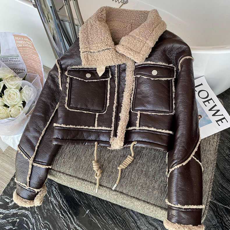 Fleecejacke Mantel für Damen