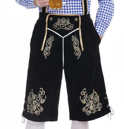 Fashion Personalized Beer Festival Men's Overalls Suit