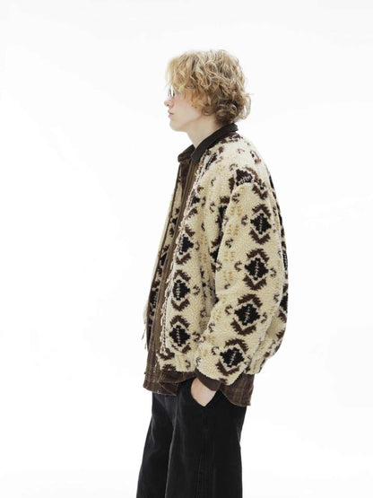 Herren Lammwolljacke mit Fleecefutter – Nordfell Lammwolljacke