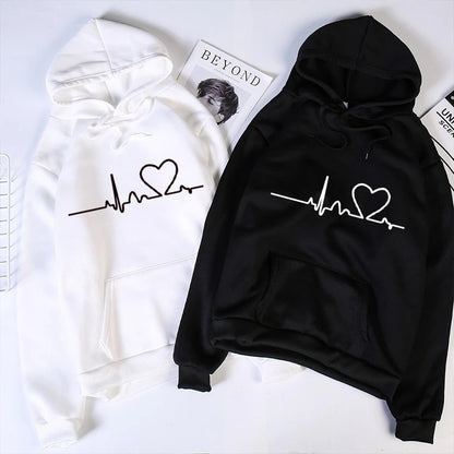 Lässiger Fleece-Hoodie in Übergröße, modischer Sport-Hoodie für Damen