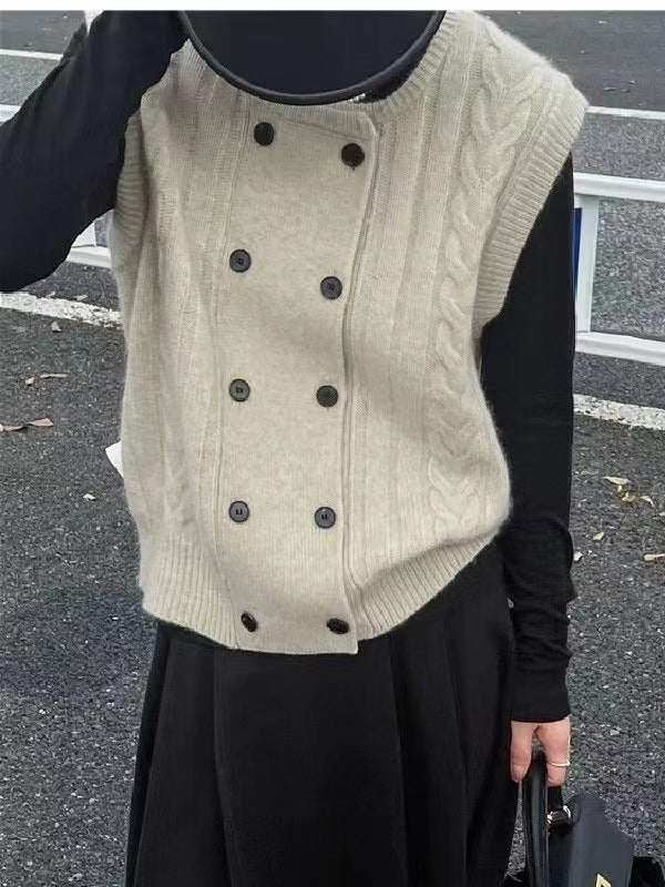 Chinesischen Stil Pullover Weste Strickjacke Frauen