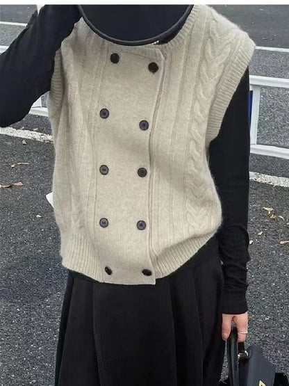 Chinesischen Stil Pullover Weste Strickjacke Frauen