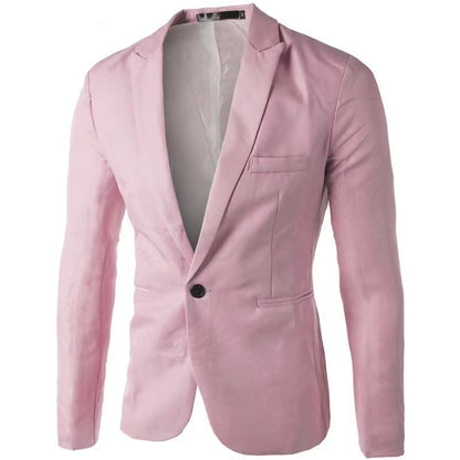 Herren Sakko Einreiher – Casual Style im Koreanischen Look