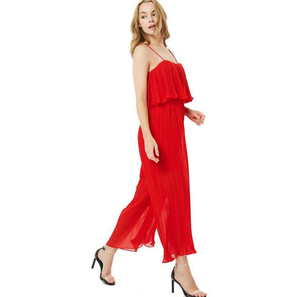 Eleganter sexy Rüschenoverall Damen