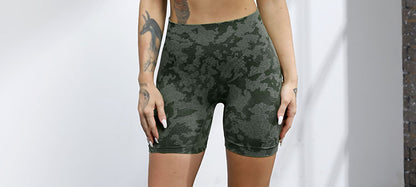 Sport-BH Hüftheben Fitness Shorts Grenzüberschreitender Sportanzug Nahtloser Yoga-Anzug Damen