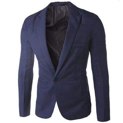 Herren Sakko Einreiher – Casual Style im Koreanischen Look