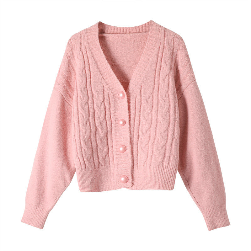 Twist Pullover Strickjacke Jacke Frauen Herbst Jacke