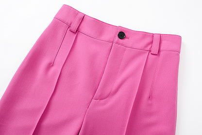 Damen New Rose Straight Lange Hose