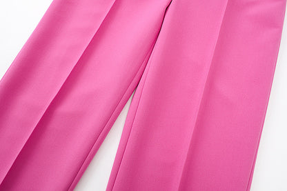 Damen New Rose Straight Lange Hose